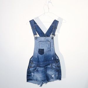 Guess denim overalls